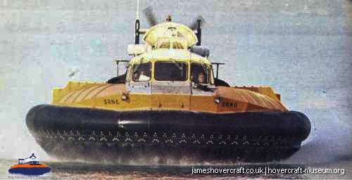 SRN6 with Hovertravel -   (The <a href='http://www.hovercraft-museum.org/' target='_blank'>Hovercraft Museum Trust</a>).